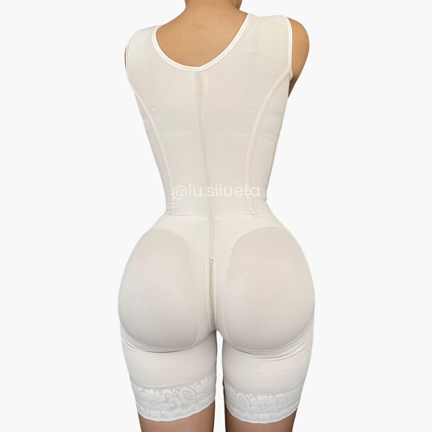 Faja completa Efecto Lipo, levanta cola, 4 broches de ajuste