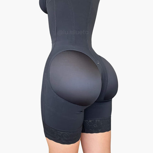 Faja completa Efecto Lipo, levanta cola, 4 broches de ajuste
