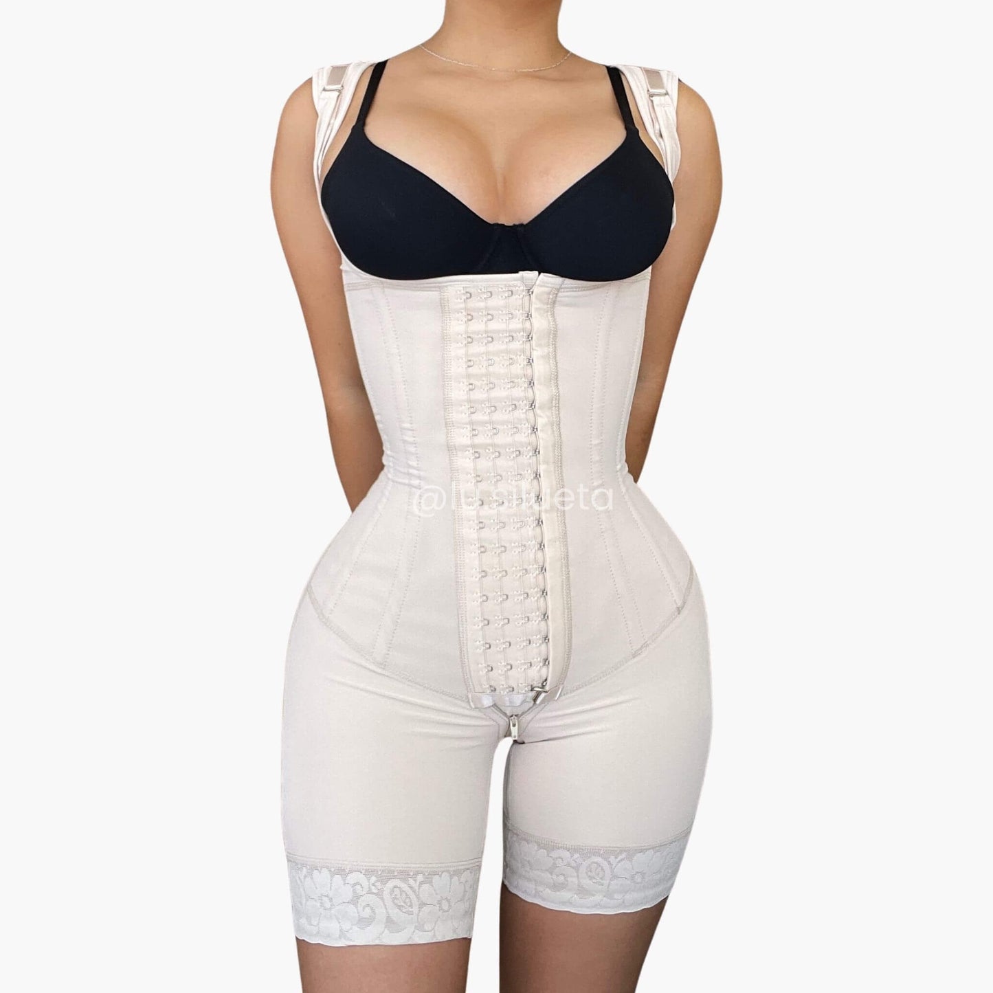 Faja Moldeadora Completa Powernet 7 Varillas Medio Muslo