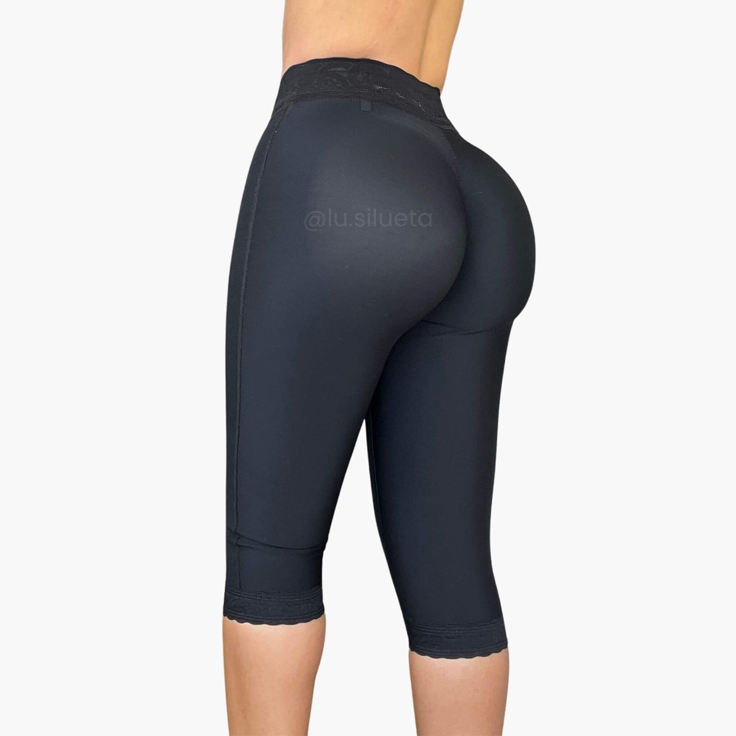 Short moldeador invisible bajo la ropa diseño largo hasta la rodilla