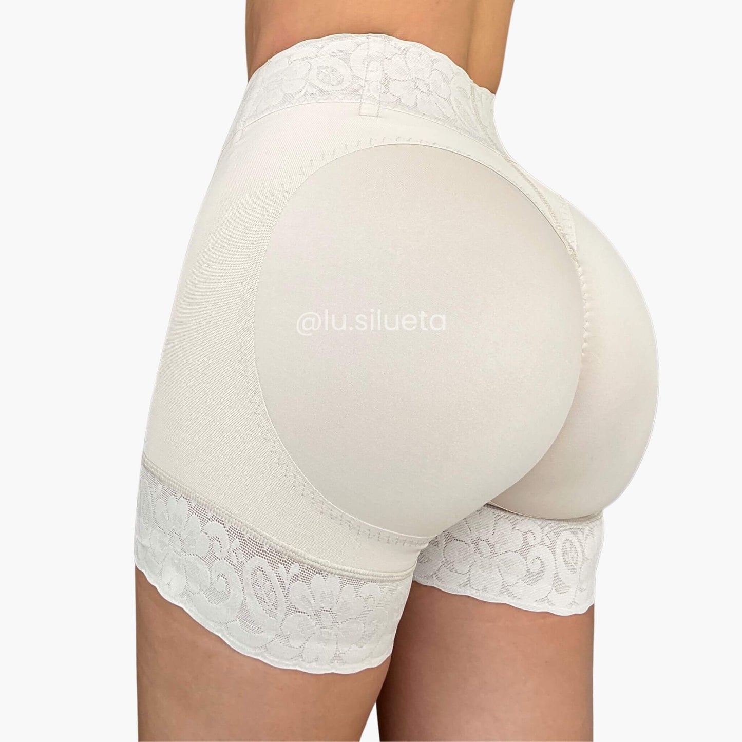 Short Powernet realce natural glúteo diseño colombiano