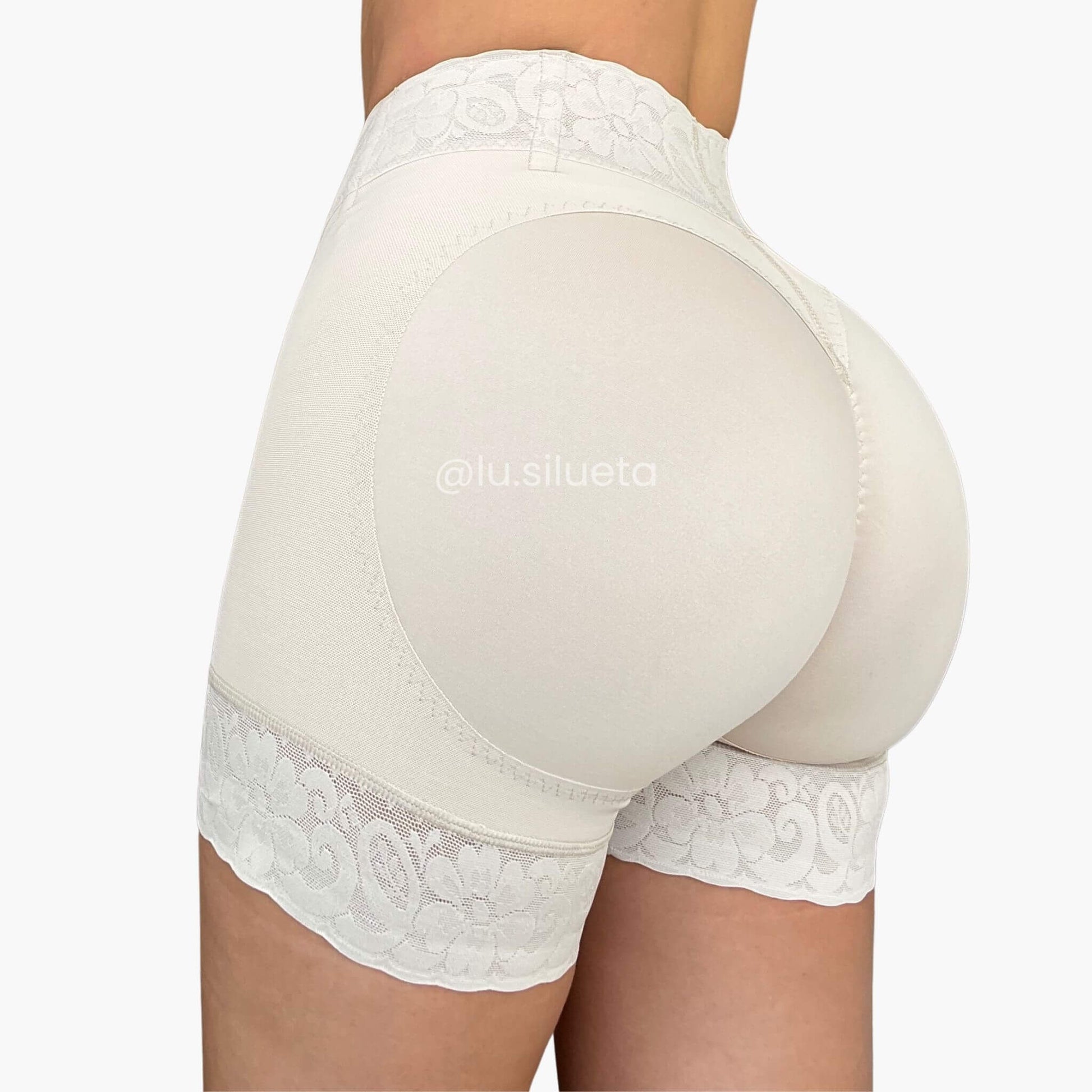 Short Powernet realce natural glúteo diseño colombiano