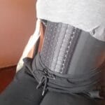Chaleco de Látex con 25 Varillas, 6 Broches de Ajuste
