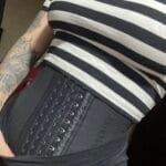 Faja Strapless cachetera con varillas, levanta cola, 4 niveles de ajustes.