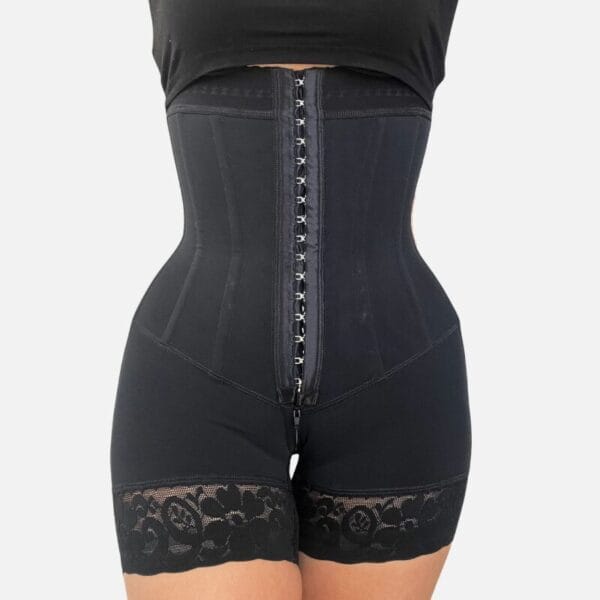 Faja Strapless cachetera con varillas, levanta cola, 4 niveles de ajustes. - Imagen 4