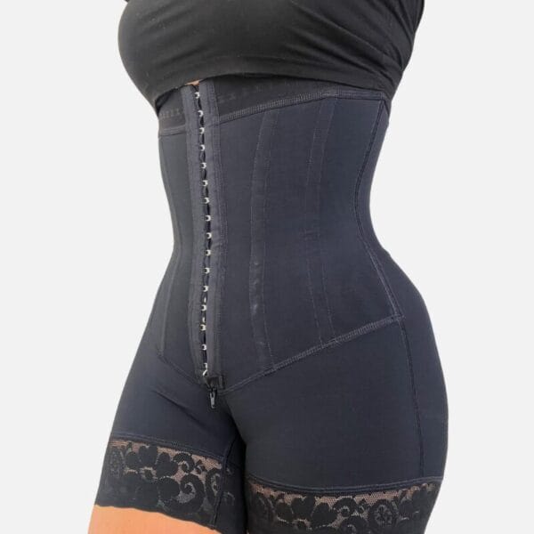 Faja Strapless cachetera con varillas, levanta cola, 4 niveles de ajustes. - Imagen 6