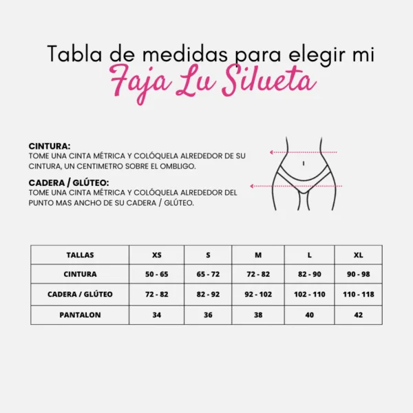 Faja Tira Cachetera, Levanta Cola - Imagen 3